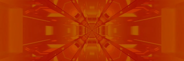 Neonový tunel Zlatá symetrie Vortex VJ Loop 3:1 Triple Wide 60fps Spořič obrazovky