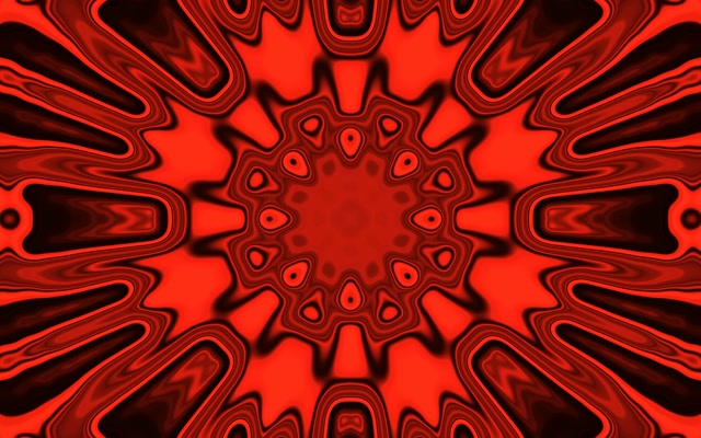 Neon Tunel Červený Kaleidoskop Výbuch VJ Loop 60fps 16:10 MacBook Spořič