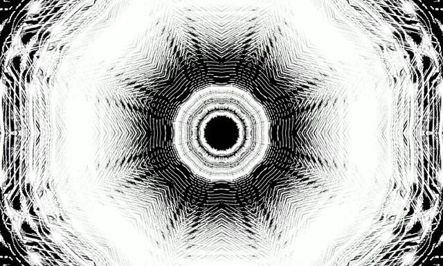 Neon Tunel Hvězda Vortex 5:3 Široký 60fps Spořič obrazovky VJ Loop