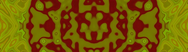 Neonový tunel zelený kaleidoskop VJ Loop 32:9 super ultrapanorama 60fps spořič obrazovky