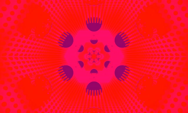 Neonový Tunel Šestiúhelník Kaleidoskop 5:3 široký 60fps Spořič Obrazovky Vj Loop