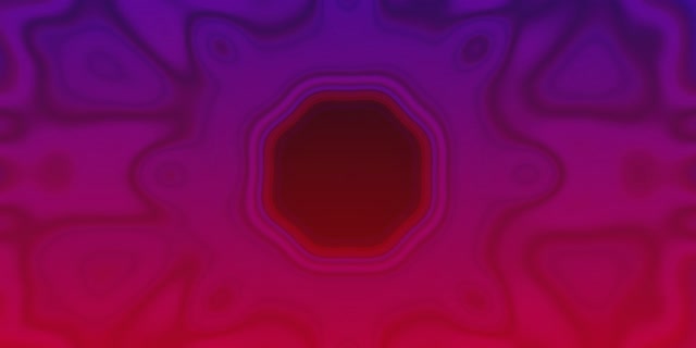 Neon Tunel Fialový Červený Štít Vortex 2:1 Univisium 60fps Spořič VJ Loop