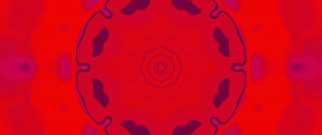 Neonový Tunel Červený Kaleidoskop Vj Loop 2.39:1 Cinemascope 60fps Spořič