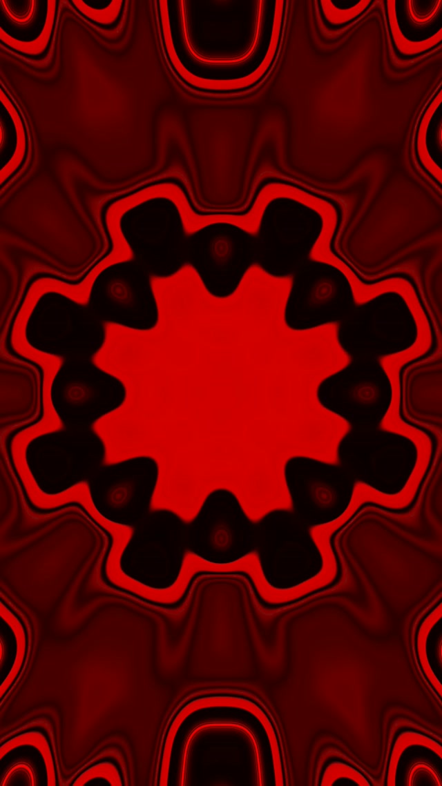 Pulsating Neon Tunnel Kaleidoscope | VJ Loop 9:16 Reels 60fps Screensaver