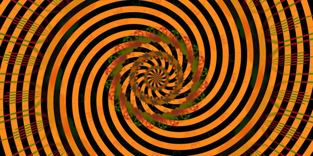 Twnnel Neon Spiral Vortex 2:1 Univisium 60fps Screensaver VJ Loop