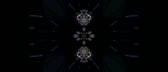 Neon Tunnel Kaleidoscope Vortex 21:9 Ultrawide 60fps Screensaver Loop