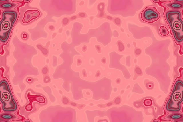 Twnnel Neon Kaleidoscope Pinc VJ Loop 3:2 Surface 60fps Arbedwr Sgrin