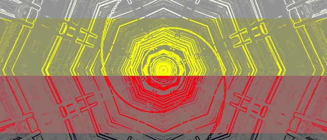 Twnnel Neon Vj Loop Gwyrddlas Gwyrdd Octagon 21:9 Ultrawide 60fps Screensaver