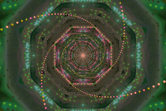 Twnnel Neon Wythonglog Troellfedd Dolen VJ 3:2 Surface 60fps Arbedwr Sgrin