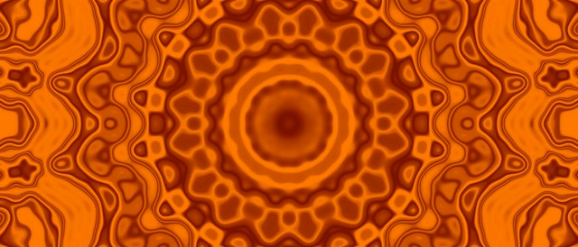 Twnnel Neon Mandala Oren Dolen VJ 21:9 Ultrawide 60fps Arbedwr Sgrin