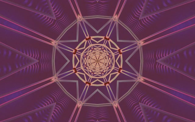 Twnnel Neon Caleidosgop Seren VJLoops 16:10 Macbook 60fps Sgrinarbedydd