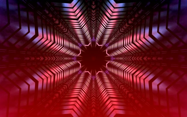 Twnnel Neon Caleidosgop Troellffordd Seren VJ Loop 16:10 MacBook 60fps Sgrin Achub