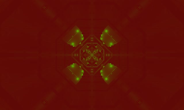 Twnnel Neon Troellffordd Wythonglog Gwyrdd Vj Loop 60fps 5:3 Llydan Arbedwr Sgrin