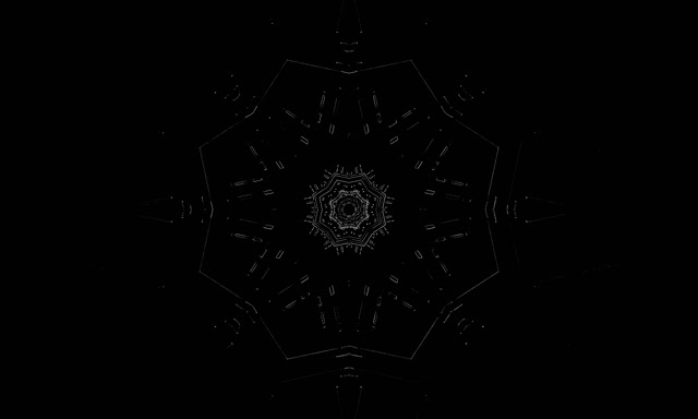 Twnnel Neon Octagon Kaleidosgop VJLoops 5:3 Llydan 60fps Arbed Sgrin