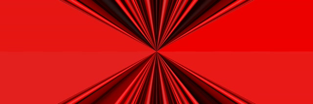 Twnnel Neon Coch Cylched Cymesur 3:1 Triphle Llydan 60fps Arbed Sgrin VJ Loop