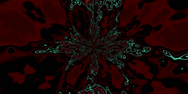 Twnnel Neon Ffrwydrad Ffractal Dolen VJ 2:1 Univisium 60fps Sgrinarbedydd