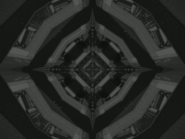 Twnnel Neon Caleidosgop Diemwnt Tywyll VJLoops 4:3 Clasurol 60fps Arbedwr Sgrin