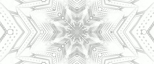 Twnnel Neon Geometrig Gwyn Arbedwr Sgrin 60fps 2.39:1 Cinemascope VJ Loop