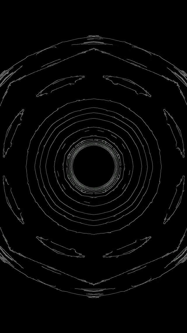 Twnnel Neon Cylch Cydganol Troell | VJLoops | 9:16 Reels 60fps Arbed Sgrin