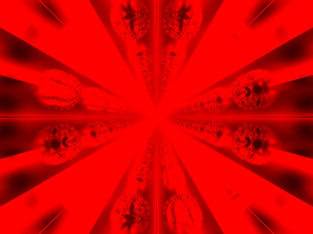 Twnnel Neon Coron Ffractal 4:3 Clasurol 60fps Arbedwr Sgrin VJLoops