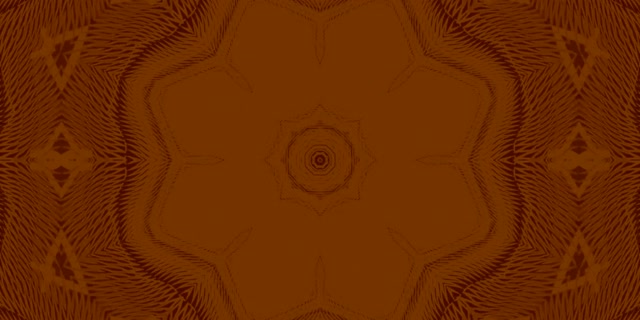 Dolen Hirgrwn Mandala Brown Twnnel Neon 2:1 Univisium 60fps Arbedwr Sgrin VJLoops