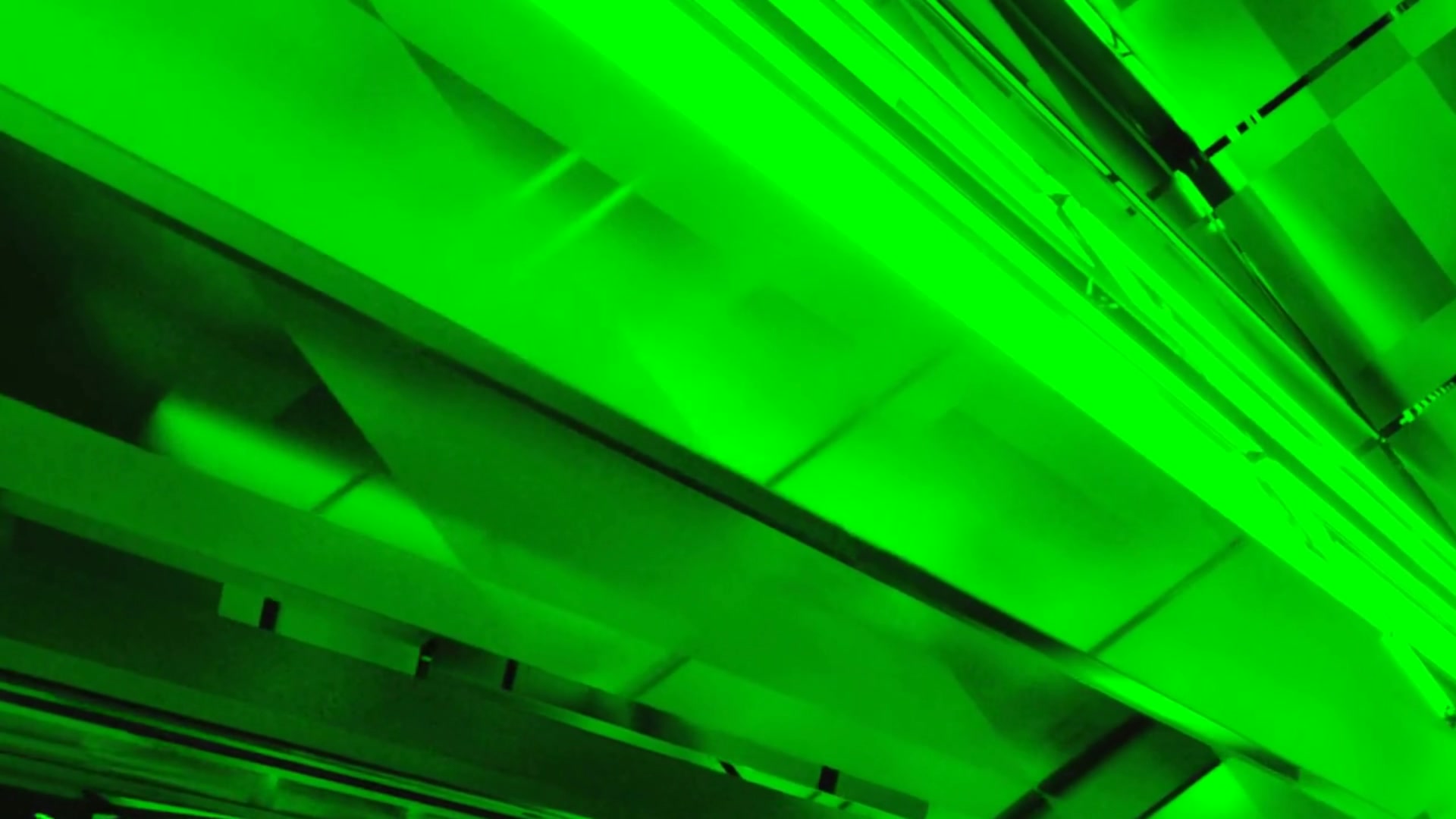 Grøn Neon Tunnel Pauseskærm 4K UHD 60fps VJ Loop PC Laptop