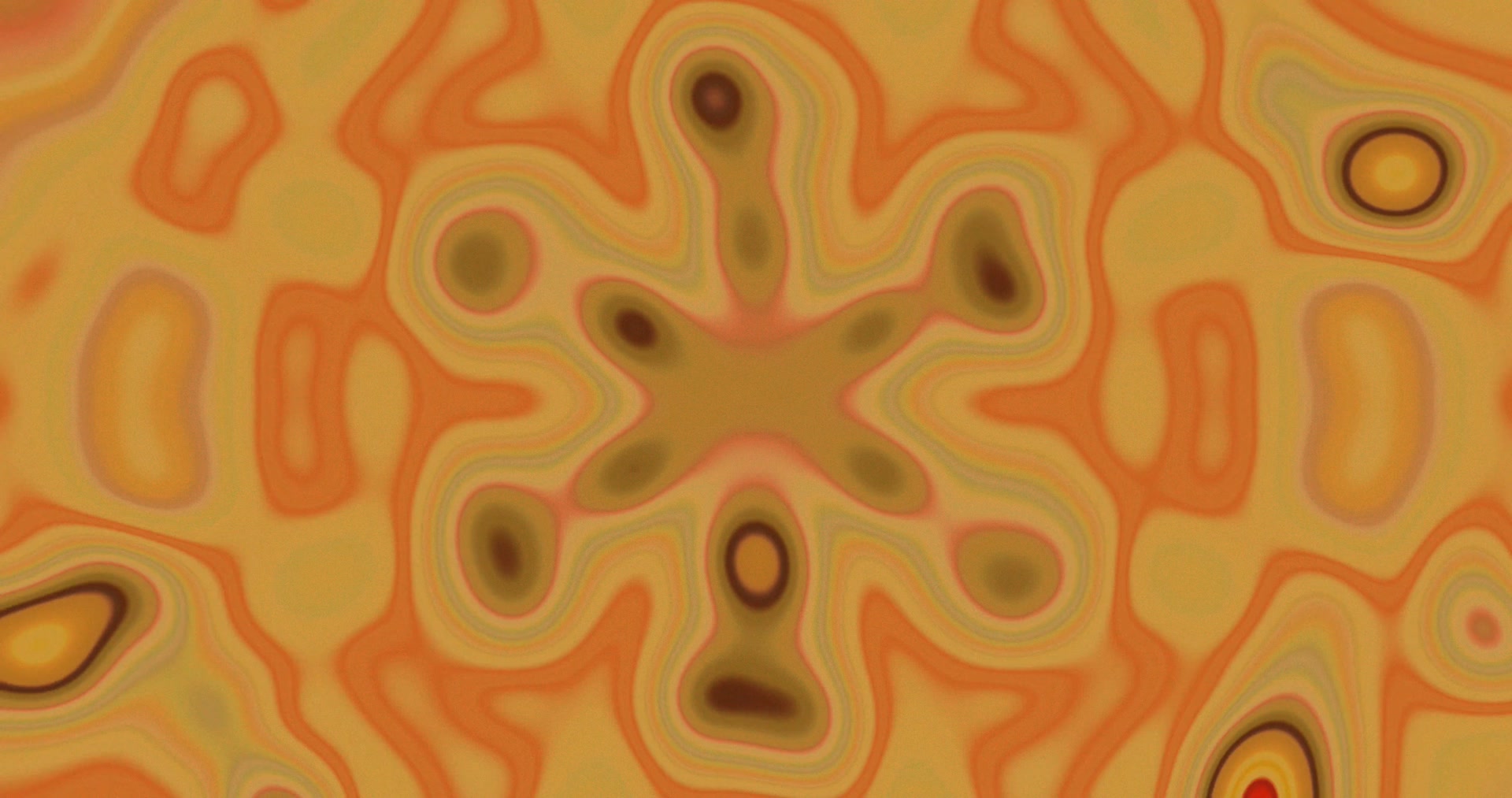 Orange Neon Tunnel Pauseskærm 4K UHD 60fps Vj Loop PC Laptop