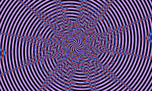 Spiraling Neon Tunnel Vortex 5:3 Wide 60fps Screensaver Loop
