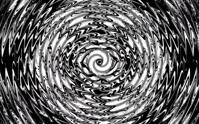 Neon Tunnel Swirling Chrome Vortex VJ Loop 60fps 16:10 MacBook Screensaver