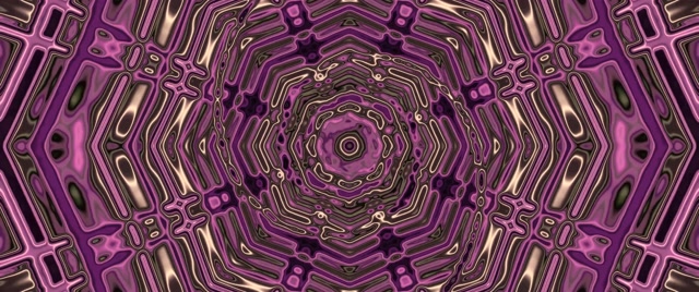 Neon Tunnel Purple Kaleidoscope Vortex Vj Loop 2.39:1 Cinemascope 60fps Screensaver