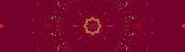 Neon Tunnel Kaleidoskop Stjerne Eksplosion 32:9 Super Ultrawide 60fps Pauseskærm VJLoops