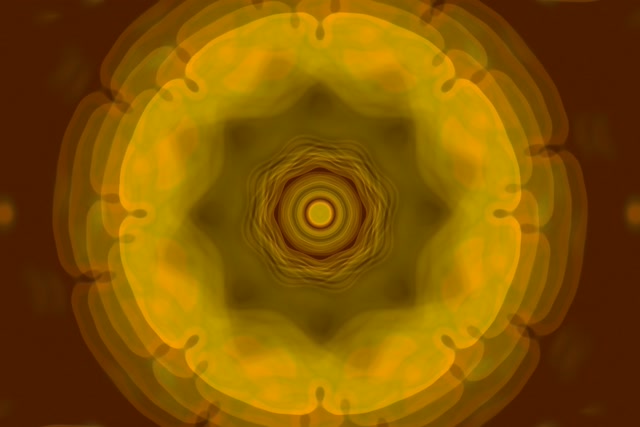 Concentric Golden Vortex Neon Tunnel 3:2 60fps VJ Loop Screensaver