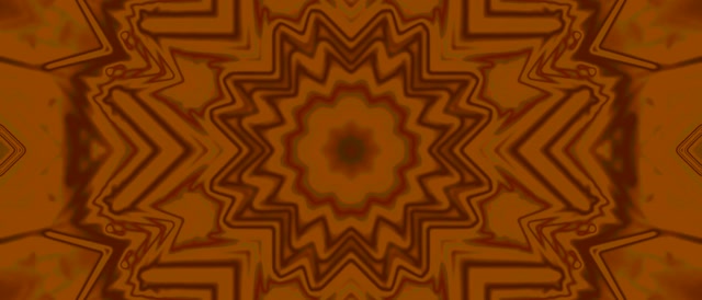 Neon Tunnel Rød Stjerne Kaleidoskop VJ Loop 21:9 Ultrawide 60fps Pauseskærm