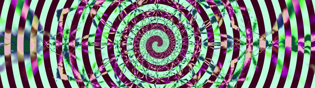 Neon Tunnel Spiral Vortex 32:9 Super Ultrawide 60fps Pauseskærm Vj Loop