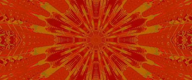 Neon Tunnel Kaleidoskop Eksplosion 2.39:1 Cinemascope 60fps Pauseskærm VJLoops