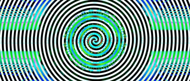 Neon Tunnel Hypnotisk Spiral Hvirvel Pauseskærm 21:9 Ultrawide 60fps VJ Loop