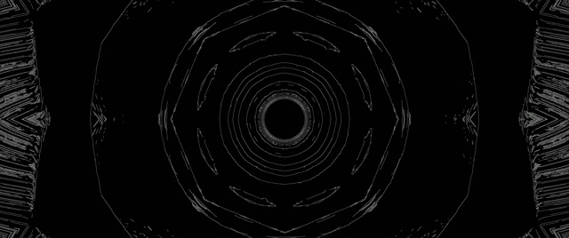 Neon Tunnel Radial Mandala Hvirvel VJLoops 2.39:1 Cinemascope 60fps Pauseskærm