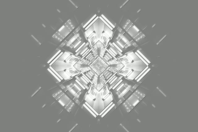 Neon Tunnel Diamond Kaleidoscope Vj Loop 3:2 Surface 60fps Screensaver