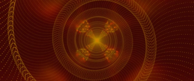 Neon Tunnel Goldene Spirale Vortex Bildschirmschoner 2.39:1 Cinemascope 60fps Vj Loop