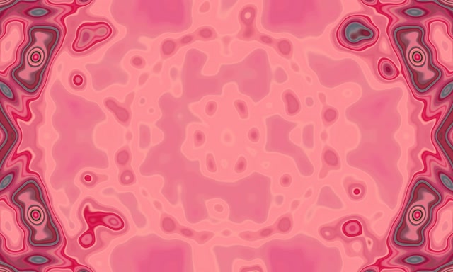 Neon Tunnel Pink Kaleidoscope Bloom VJ Loop 5:3 Wide 60fps Screensaver