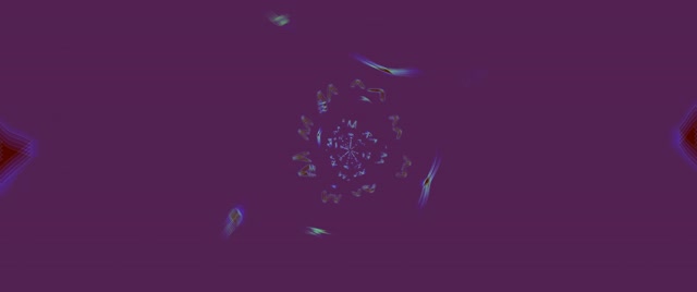 Neon Tunnel Kaleidoskop Explosion VJ Loop 2.39:1 Cinemascope 60fps Bildschirmschoner