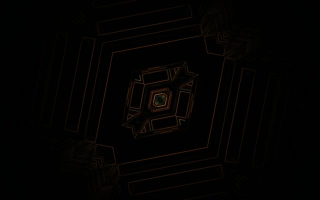 Neon Tunnel Rotierender Diamant Wirbel VJLoop 60fps 16:10 MacBook Bildschirmschoner