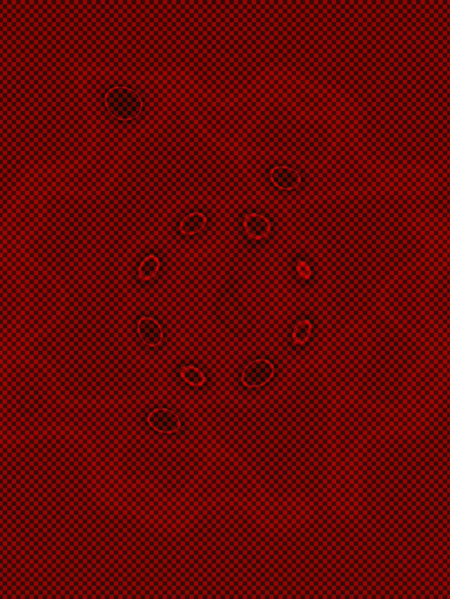 Rot Schwarz Schachbrett Neon Tunnel VJ Loop 60fps 3:4 iPad Portrait Bildschirmschoner