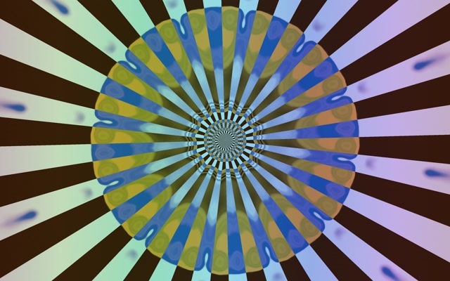 Neon Tunnel Kaleidoskop Burst VJ Loop 60fps 16:10 MacBook Screensaver