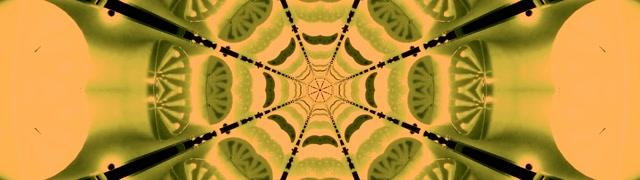 Neon-Tunnel Kaleidoskop Netz 32:9 Super Ultrawide 60fps Bildschirmschoner VJLoop