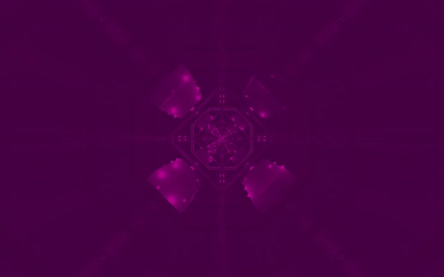 Lila Neon Tunnel Mandala Bildschirmschoner 60fps 16:10 MacBook VJ Loop