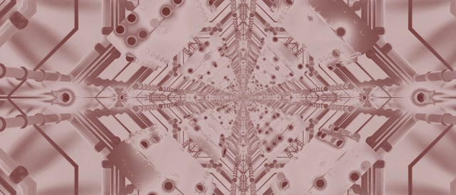 Neon Tunnel Kaleidoscope Diamant VJ Loop 21:9 Ultrawide 60fps Bildschirmschoner