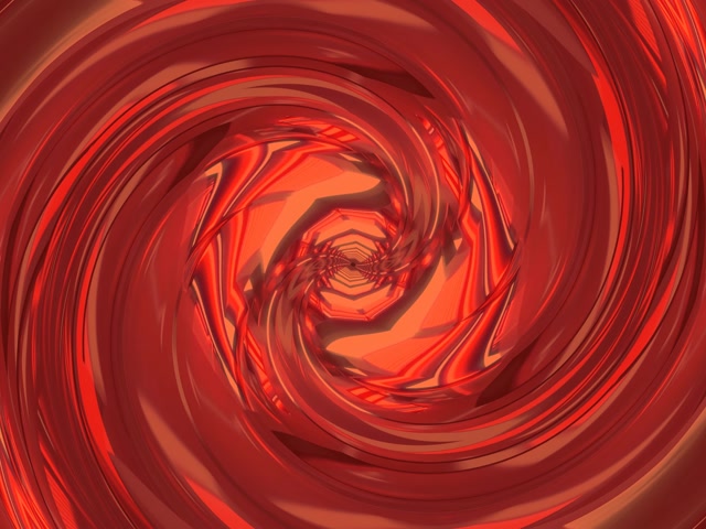 Roter Wirbelnder Neon Tunnel Vortex Bildschirmschoner 4:3 Classic 60fps VJ Loop