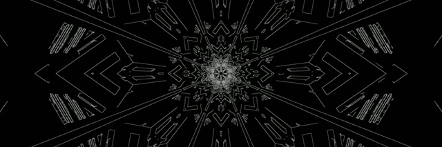 Kaleidoscope Neon Tunnel | 3:1 Triple Wide 60fps VJ Loop Screensaver