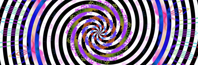 Neon Tunnel Hypnotic Spiral Vortex 3:1 Triple Wide 60fps Screensaver VJ Loop